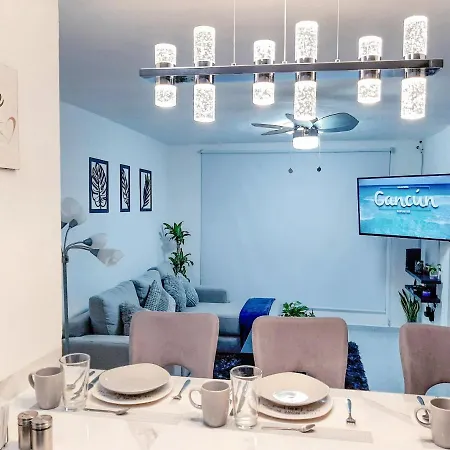 Shappire Apartment - Modern & Cozy 2 Bedroom - Cancun Downtown